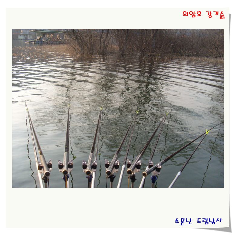 춘천,의암댐,소문난 드림낚시 입니다.