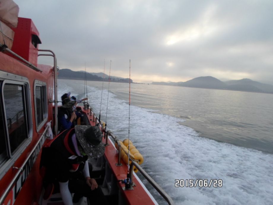 오천 회변항 백조기 낚시 조황/조나단호(6월 28일)