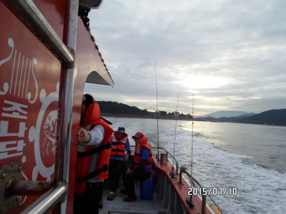 오천 회변항 백조기 낚시 조황(7월 10일)