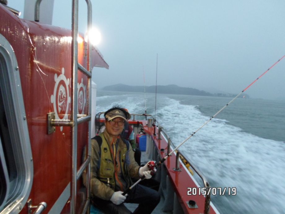 오천 회변항 백조기 낚시 조황(7월 19일)