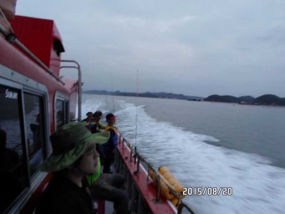 오천 회변항 백조기 낚시 조황/조나단호(8월 20일)