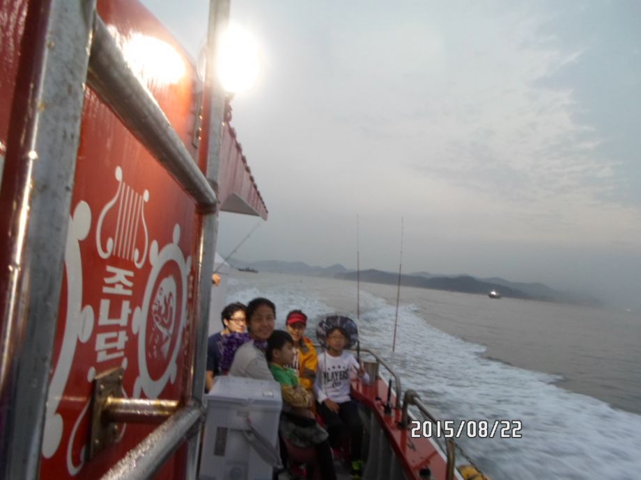 오천 회변항 백조기.쭈꾸미 낚시 조황/조나단호(8월 22일)