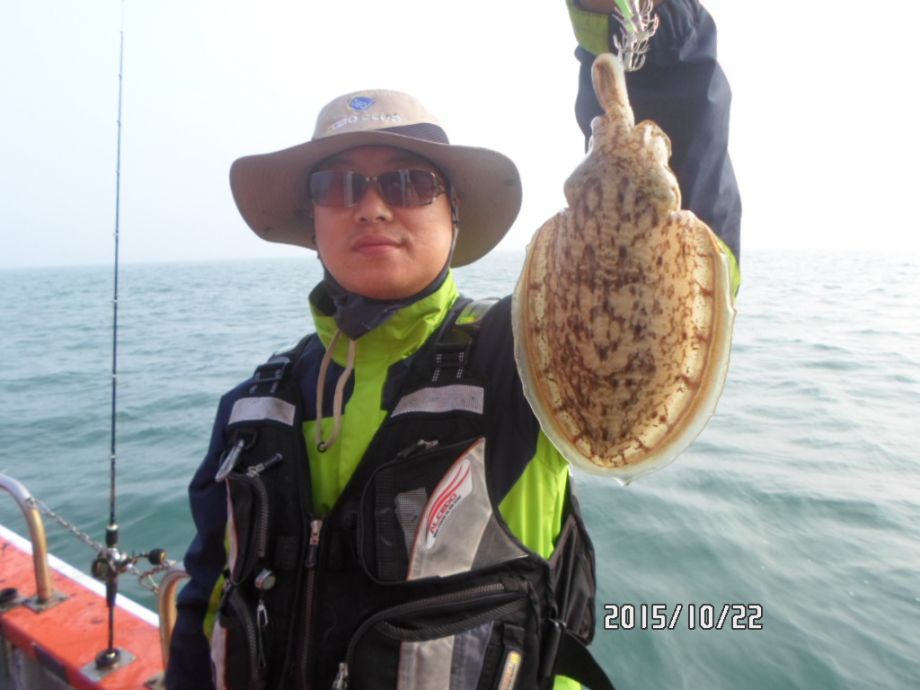 오천 회변항 쭈꾸미,갑오징어 낚시 조황/조나단호(10월22일)