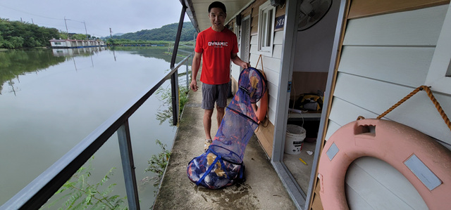 가깝고 물좋고 경치 좋은곳~~!!-용인삼인낚시터-